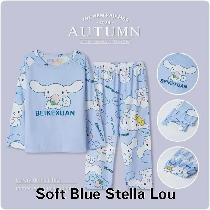 SERI 6 MOOSE PANJANG PANJANG SET PIYAMA ANAK