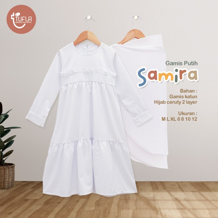 GAMIS PUTIH SAMIRA