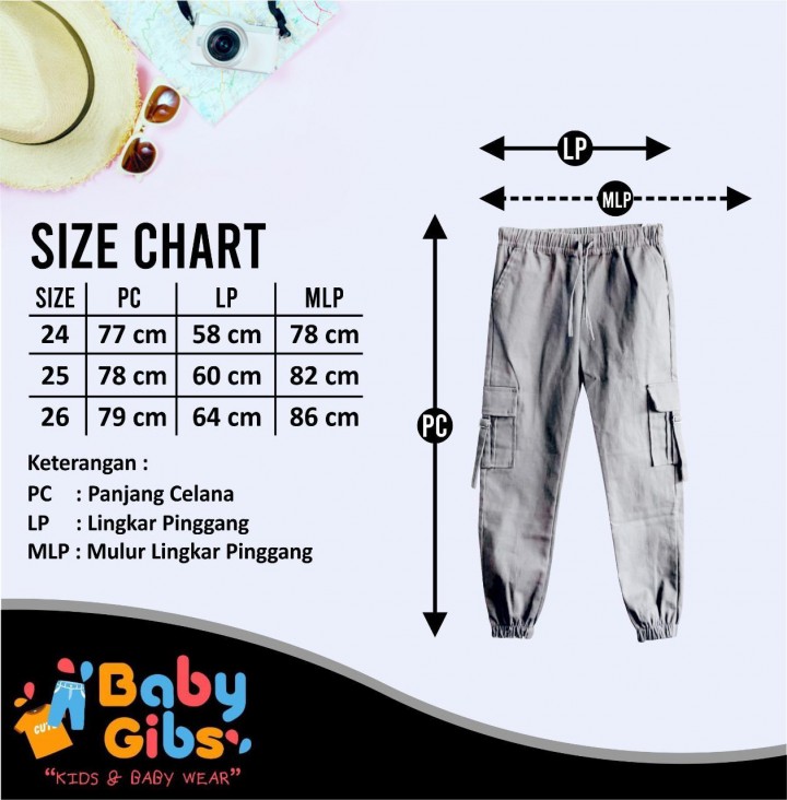 JOGGER CHINOS TEEN BY BABY GIBS