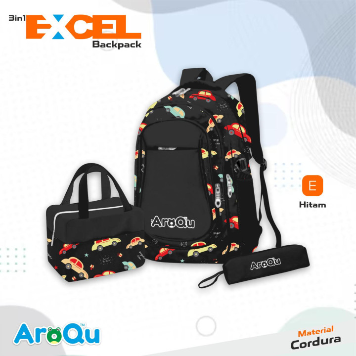 EXCEL BACKPACK 3IN1 by AroQu