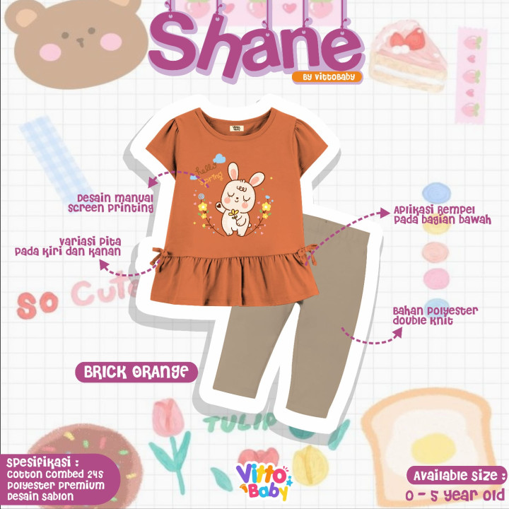 PO ONE SET SHANE BY VITTO BABY