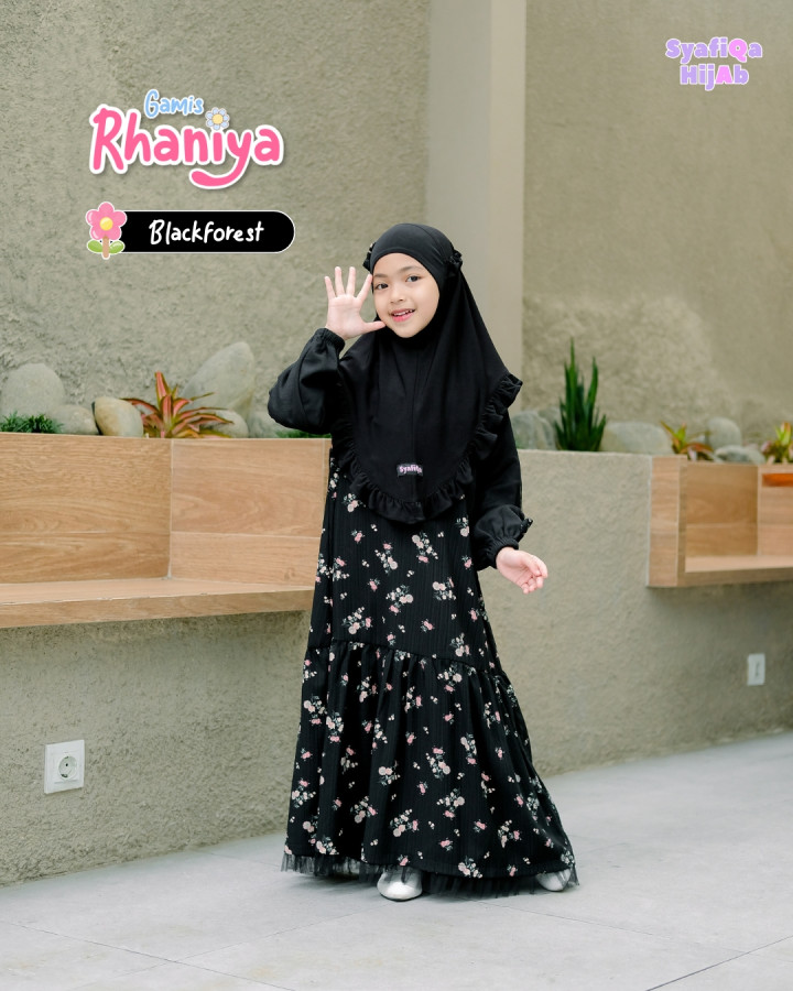 PO GAMIS RHANIYA SET BY SYAFIQA HIJAB