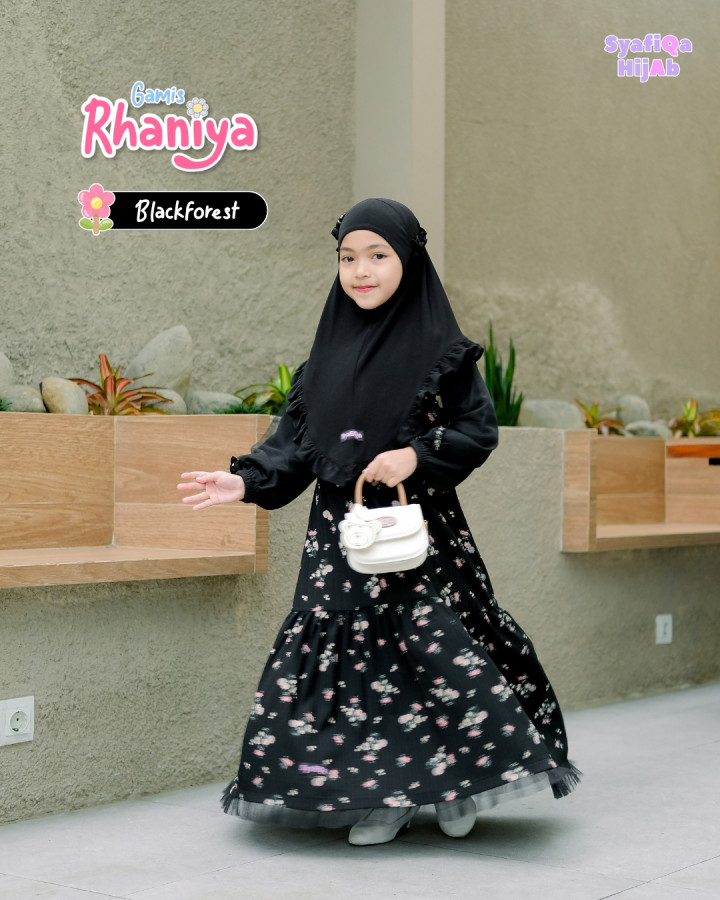 PO GAMIS RHANIYA SET BY SYAFIQA HIJAB