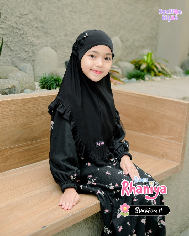 PO GAMIS RHANIYA SET BY SYAFIQA HIJAB