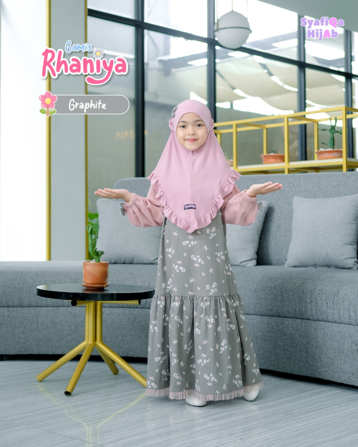PO GAMIS RHANIYA SET BY SYAFIQA HIJAB