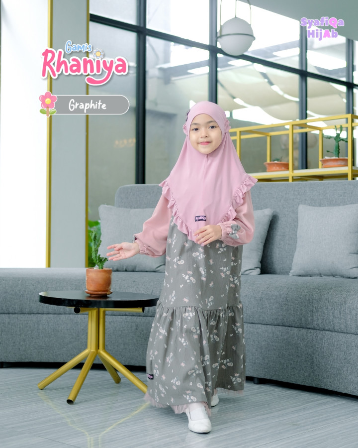 PO GAMIS RHANIYA SET BY SYAFIQA HIJAB