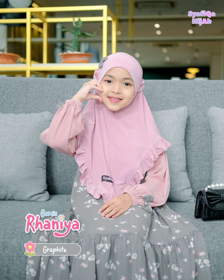 PO GAMIS RHANIYA SET BY SYAFIQA HIJAB