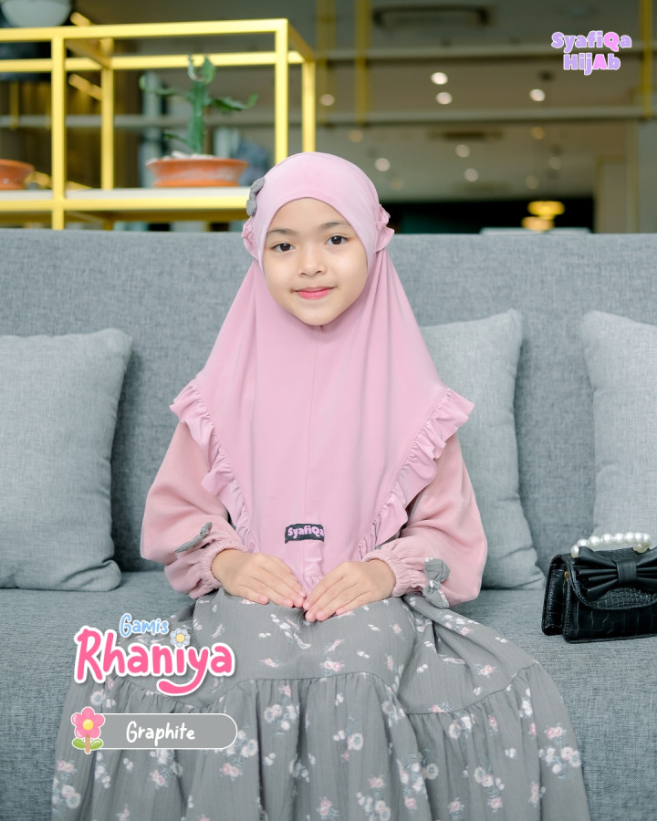 PO GAMIS RHANIYA SET BY SYAFIQA HIJAB