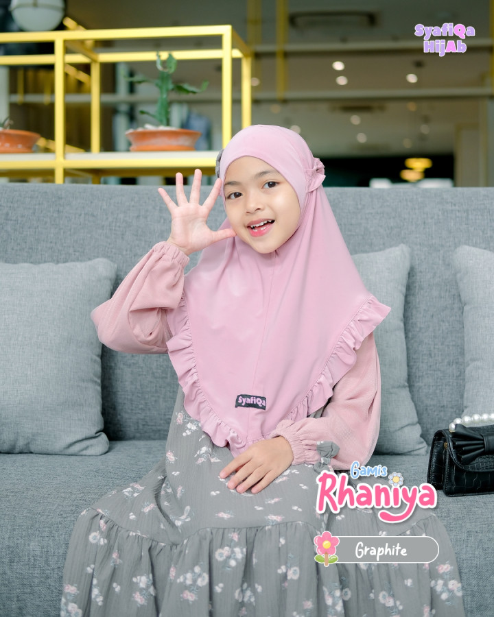 PO GAMIS RHANIYA SET BY SYAFIQA HIJAB