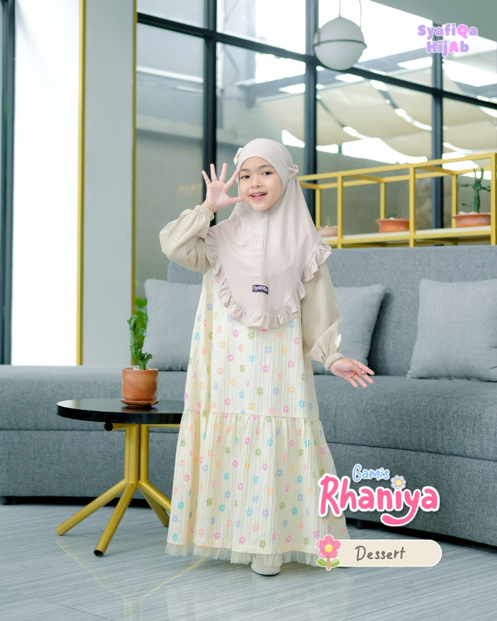 PO GAMIS RHANIYA SET BY SYAFIQA HIJAB