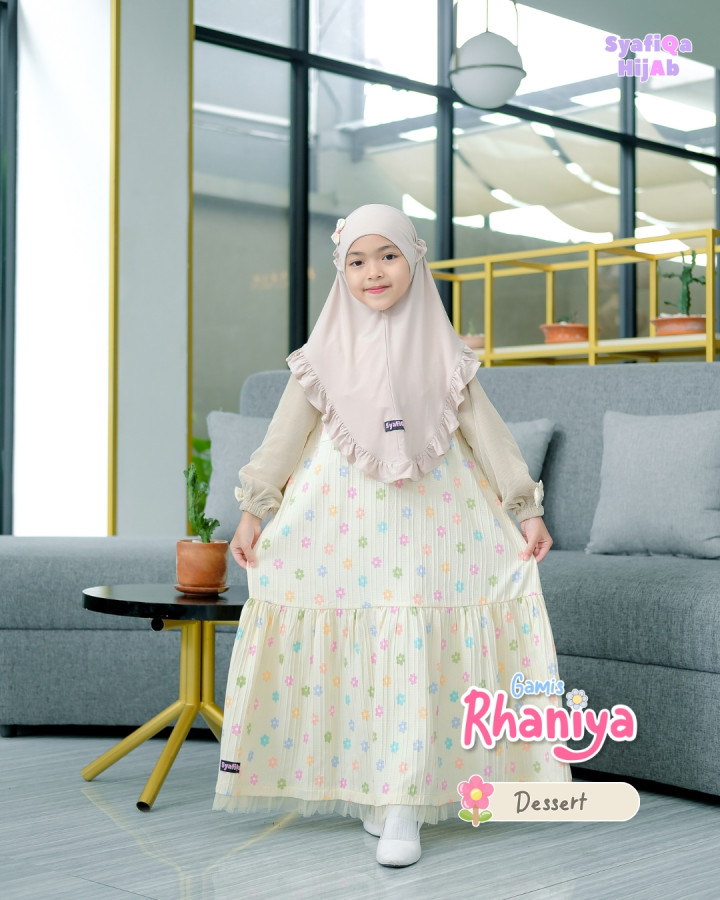 PO GAMIS RHANIYA SET BY SYAFIQA HIJAB