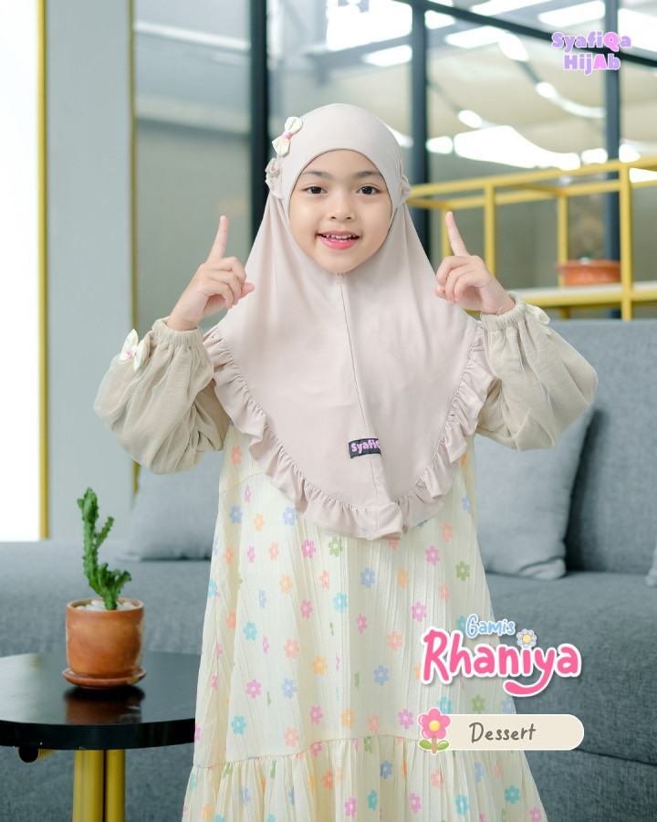 PO GAMIS RHANIYA SET BY SYAFIQA HIJAB