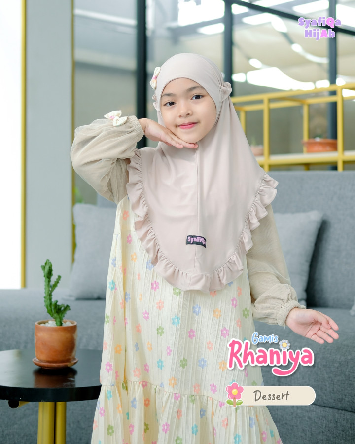 PO GAMIS RHANIYA SET BY SYAFIQA HIJAB