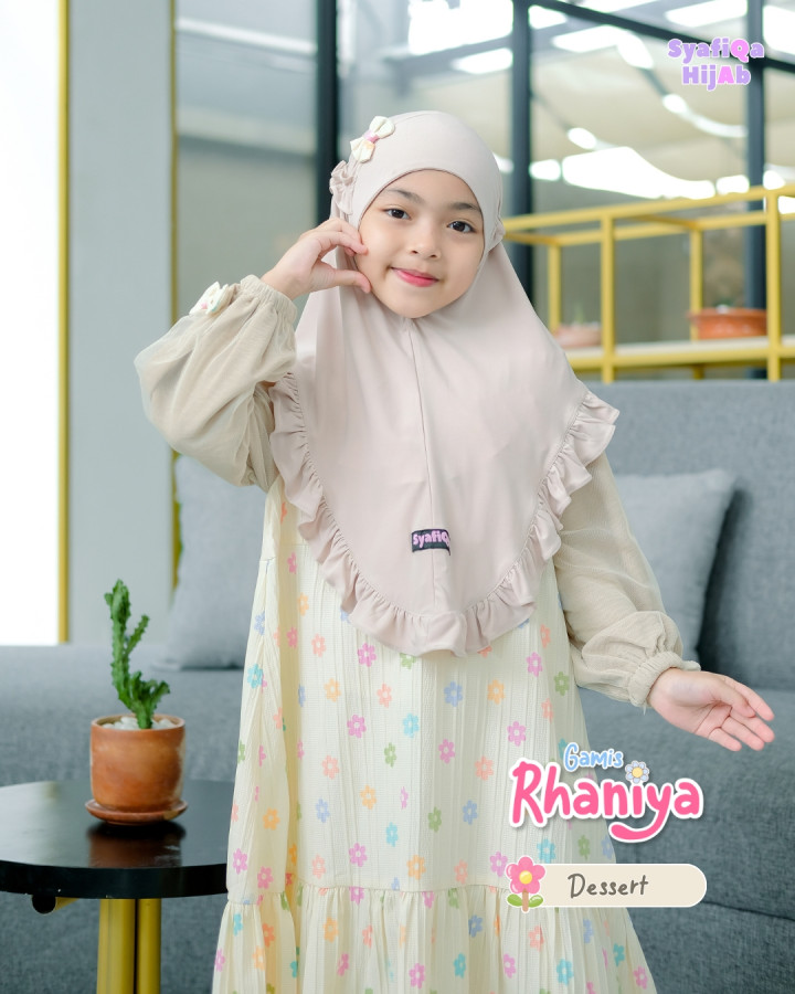 PO GAMIS RHANIYA SET BY SYAFIQA HIJAB