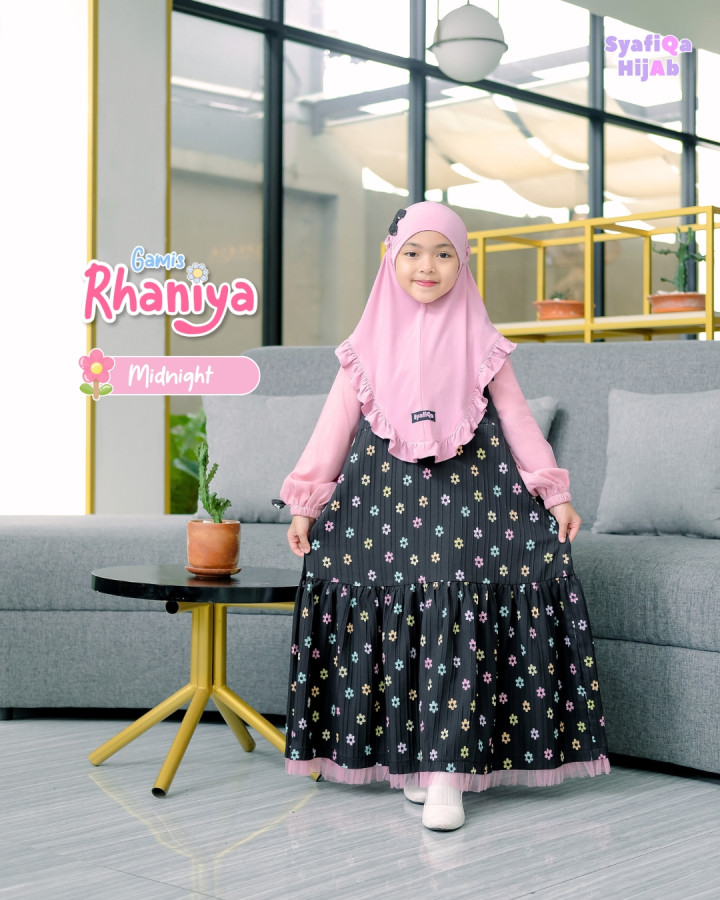 PO GAMIS RHANIYA SET BY SYAFIQA HIJAB