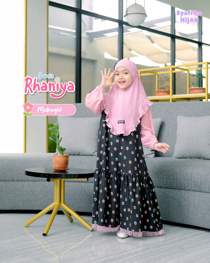 PO GAMIS RHANIYA SET BY SYAFIQA HIJAB
