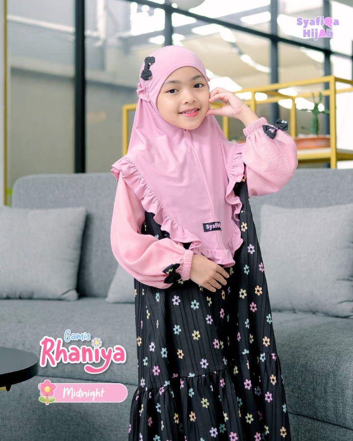 PO GAMIS RHANIYA SET BY SYAFIQA HIJAB