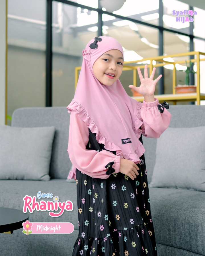 PO GAMIS RHANIYA SET BY SYAFIQA HIJAB