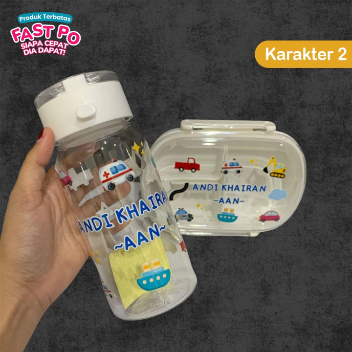 FAST PO OHAYO - LUNCH BOX & TUMBLR CUSTOM