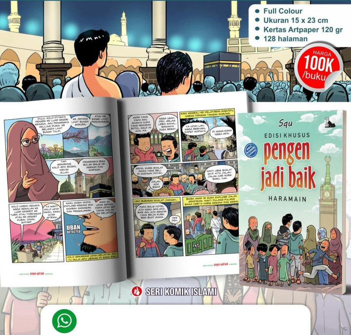 PO KOMIK EDISI KHUSUS PENGEN JADI BAIK HARAMAIN 