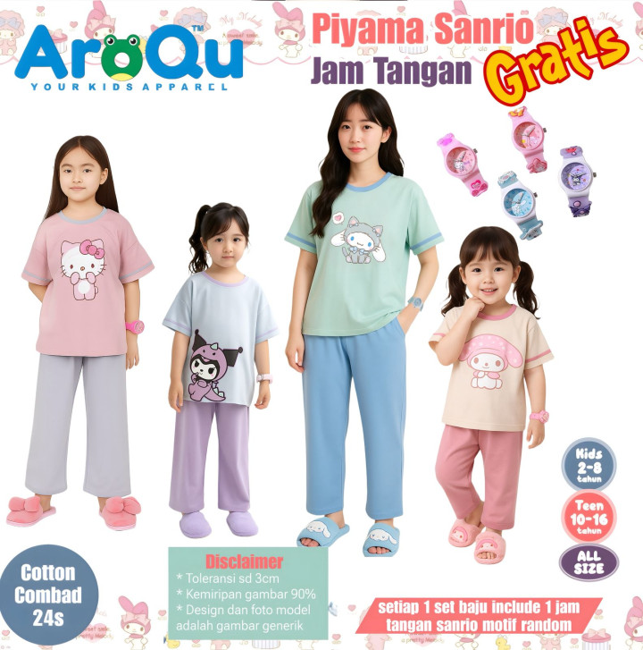 PO PIYAMA SANRIO BY AROQU