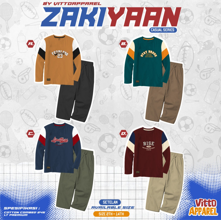 PO SETELAN ANAK ZAKIYAAN BY VITTO APPAREL