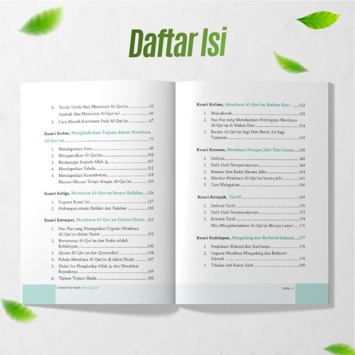 PO BUKU UNLOCK YOUR HEART WITH AL-QUR'AN