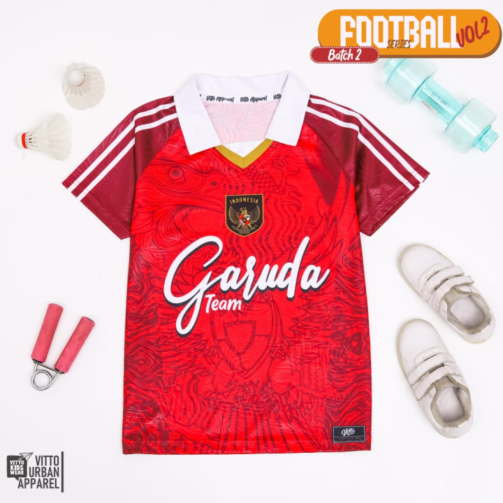 FOOTBALL SERIES CUSTOM NAMA DAN NO PUNGGUNG (KIDS) BY VITTO EXPLORE