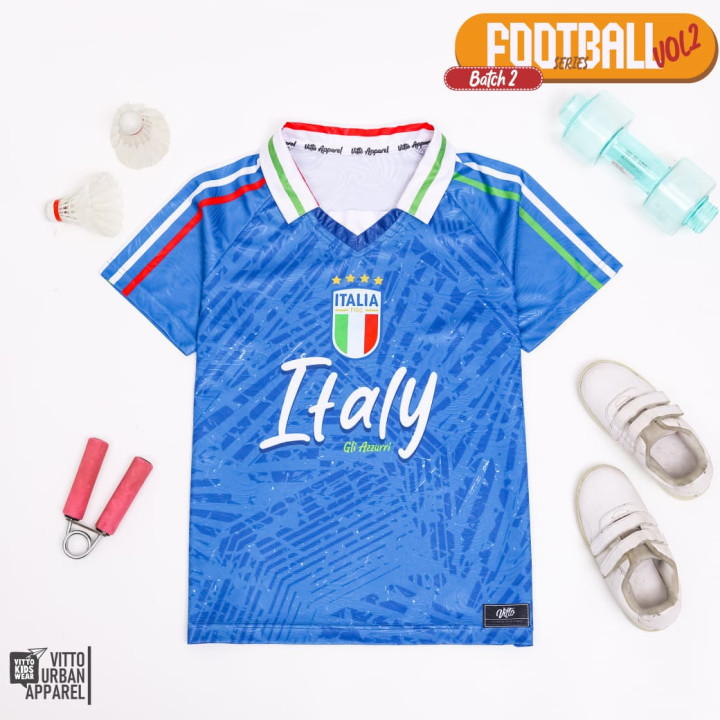FOOTBALL SERIES CUSTOM NAMA DAN NO PUNGGUNG (KIDS) BY VITTO EXPLORE