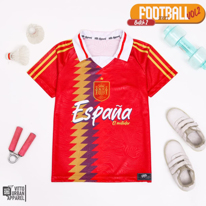 FOOTBALL SERIES CUSTOM NAMA DAN NO PUNGGUNG (KIDS) BY VITTO EXPLORE