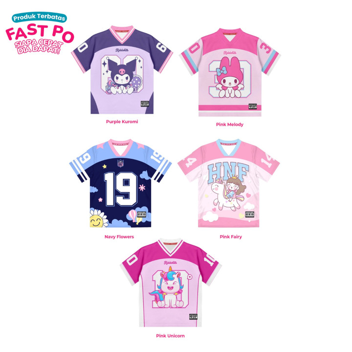 OPEN FAST PO FANTASY PLAY GIRL JERSEY