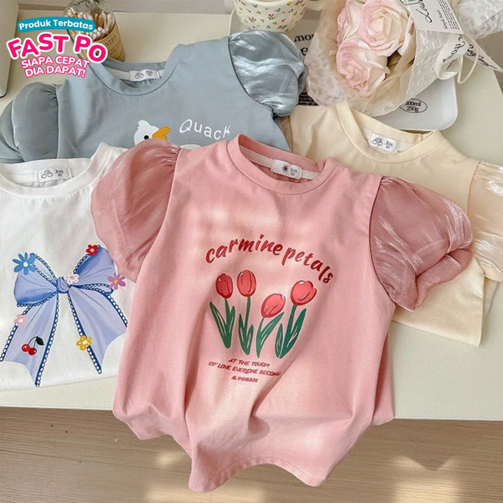 FAST PO WHIMSICAL DARLING PUFF TEE