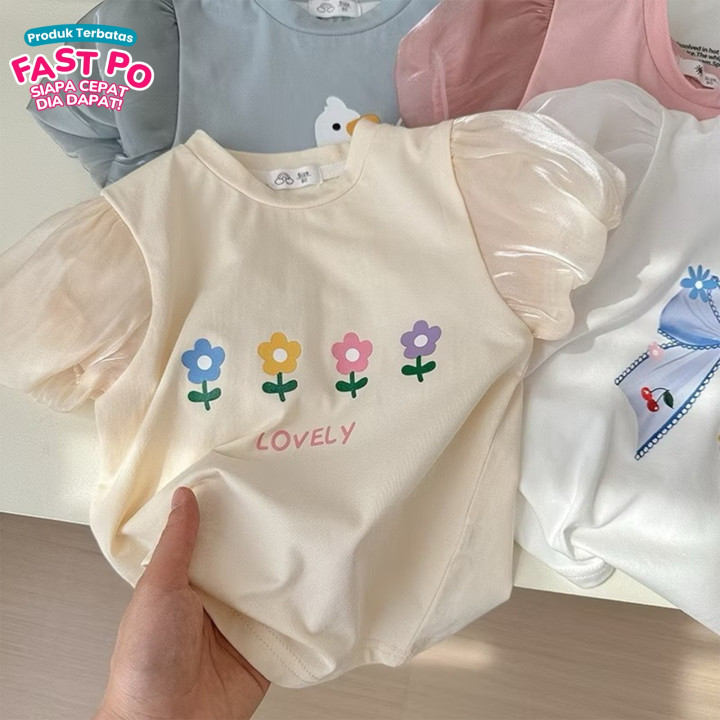 FAST PO WHIMSICAL DARLING PUFF TEE