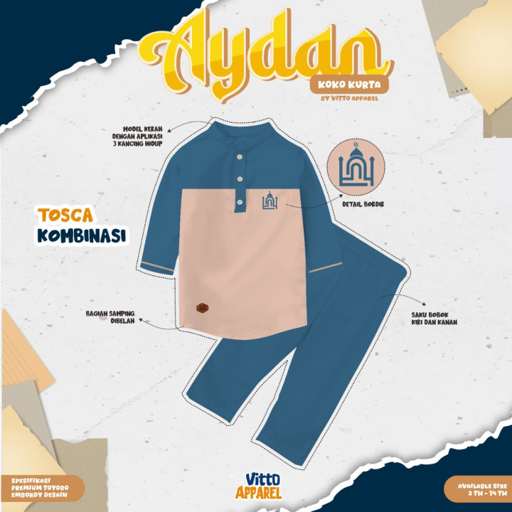 PO AYDAN KOKO KURTA BY VITTO APPAREL