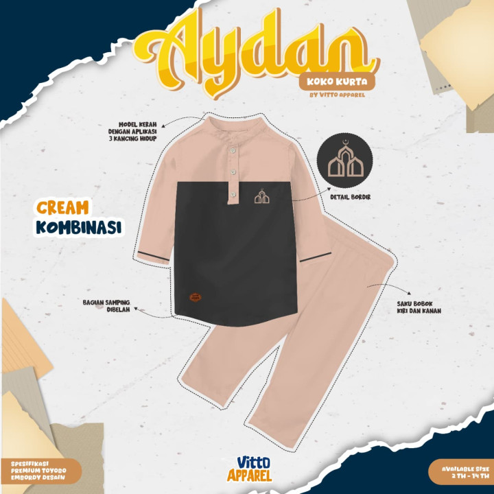 PO AYDAN KOKO KURTA BY VITTO APPAREL