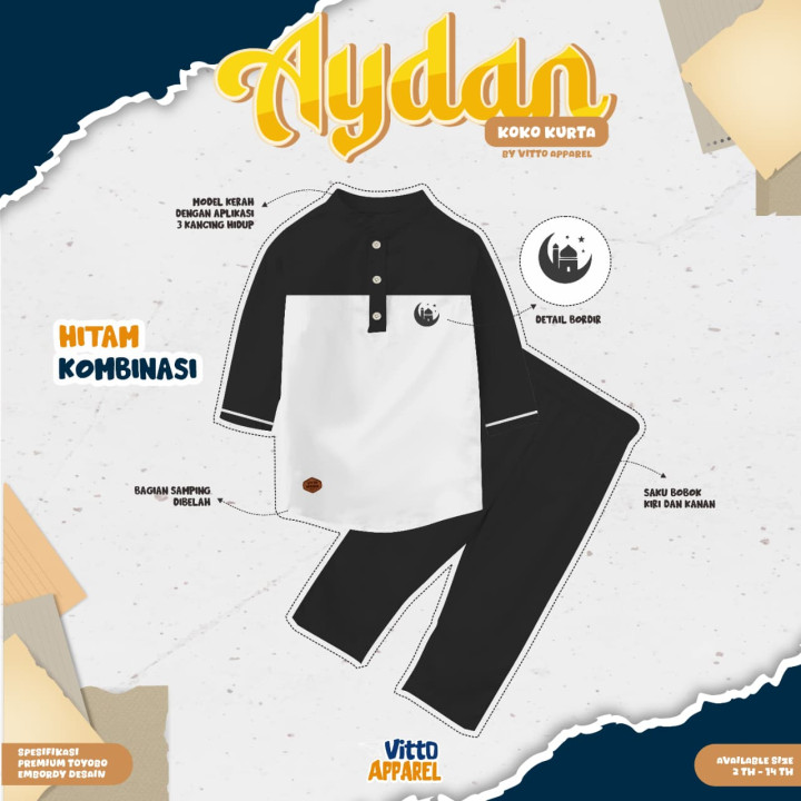 PO AYDAN KOKO KURTA BY VITTO APPAREL