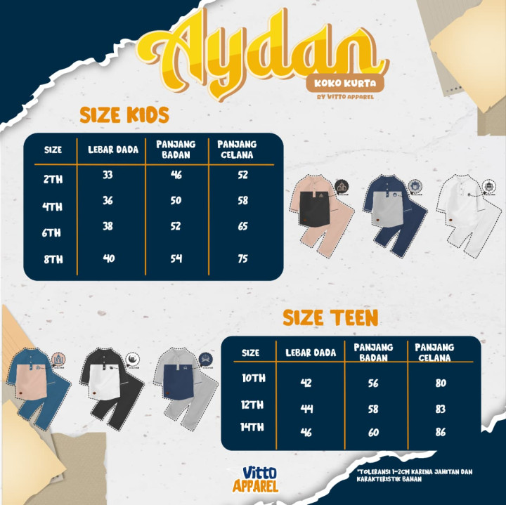 PO AYDAN KOKO KURTA BY VITTO APPAREL