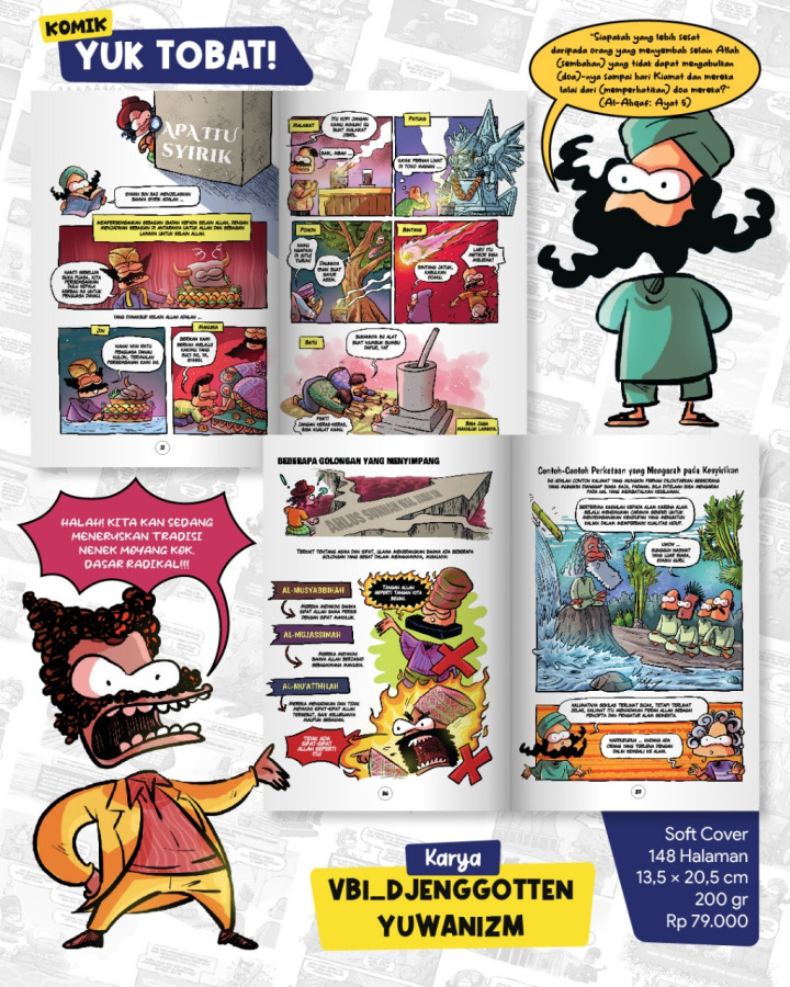 PO KOMIK KUKIRA SPELE TERNYATA MEMBATALKAN KEISLAMAN