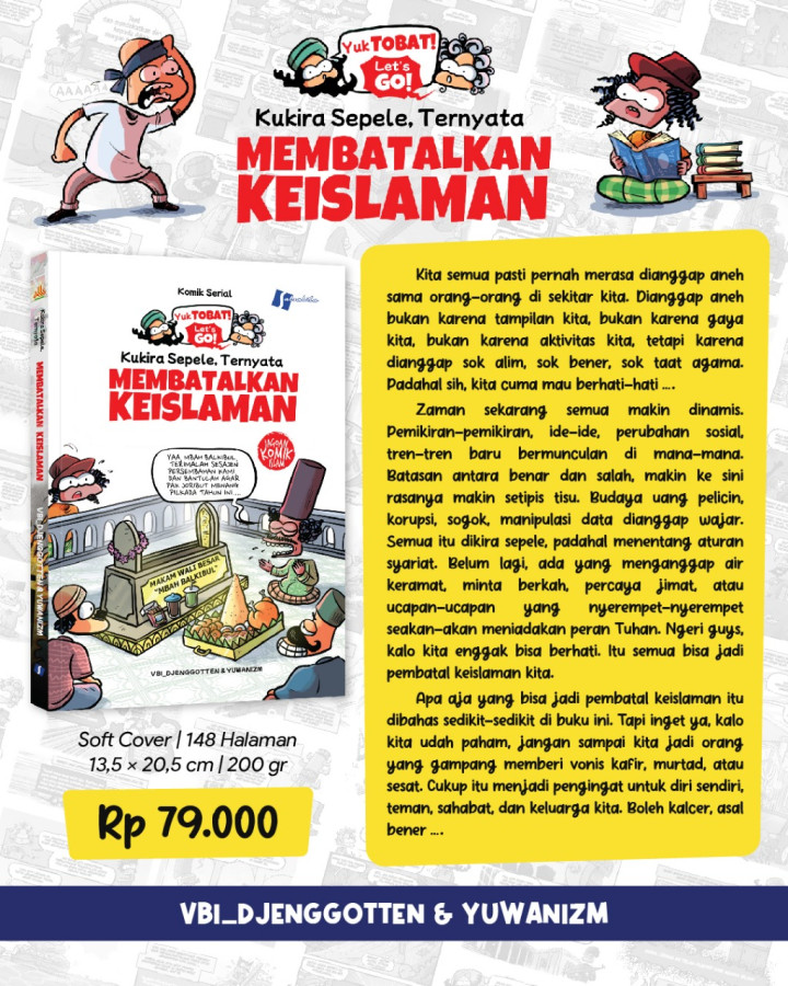 PO KOMIK KUKIRA SPELE TERNYATA MEMBATALKAN KEISLAMAN
