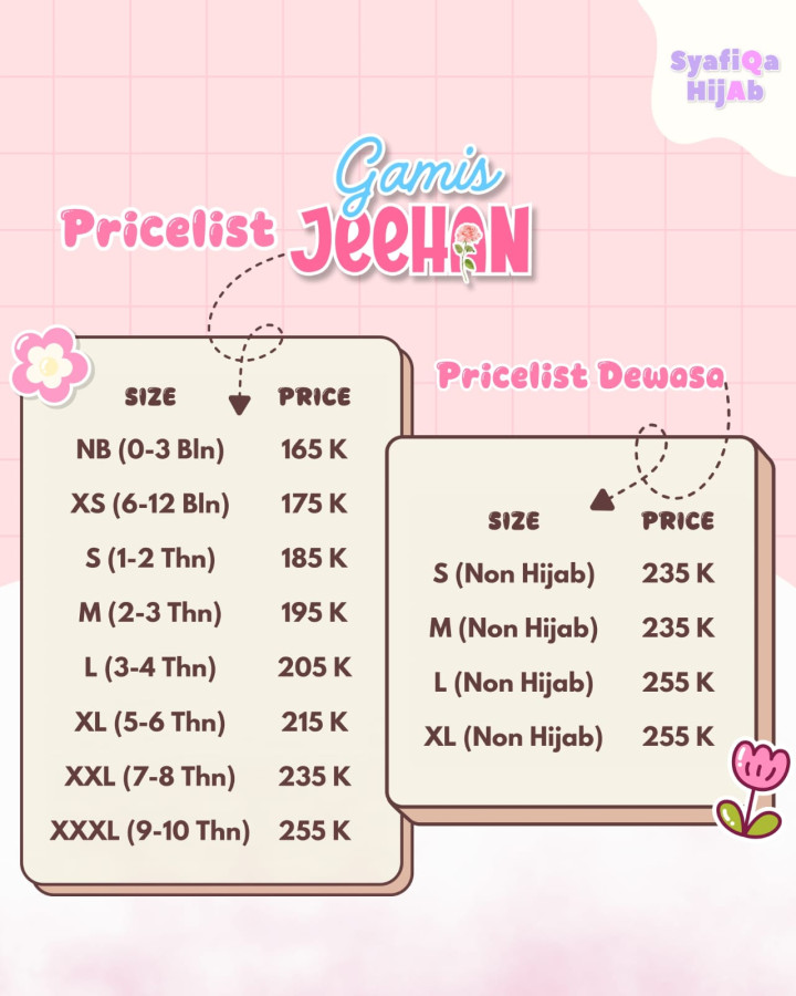 PO GAMIS JEEHAN BY SYAFIQA HIJAB 