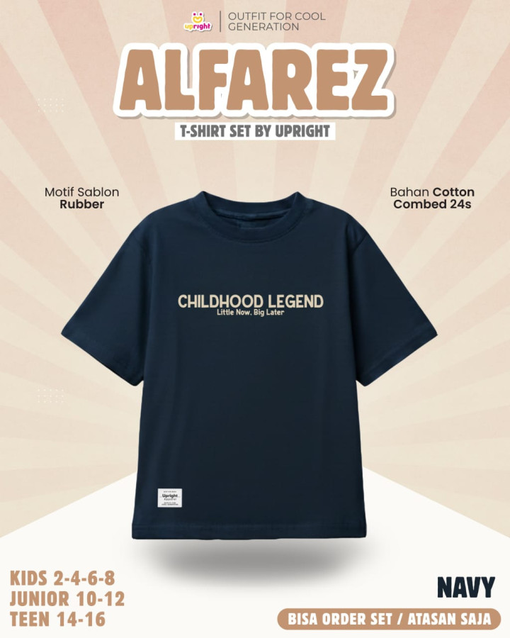 PO ALFAREZ TSHIRT BY UPRIGHT