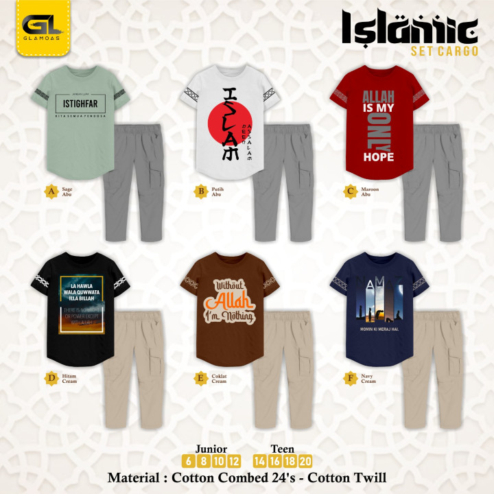PO ISLAMIC SET CARGO (JUN) BY GLAMOAS