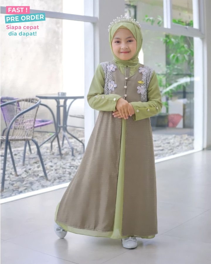 FAST PO ZUNAIRA GAMIS SET KHIMAR