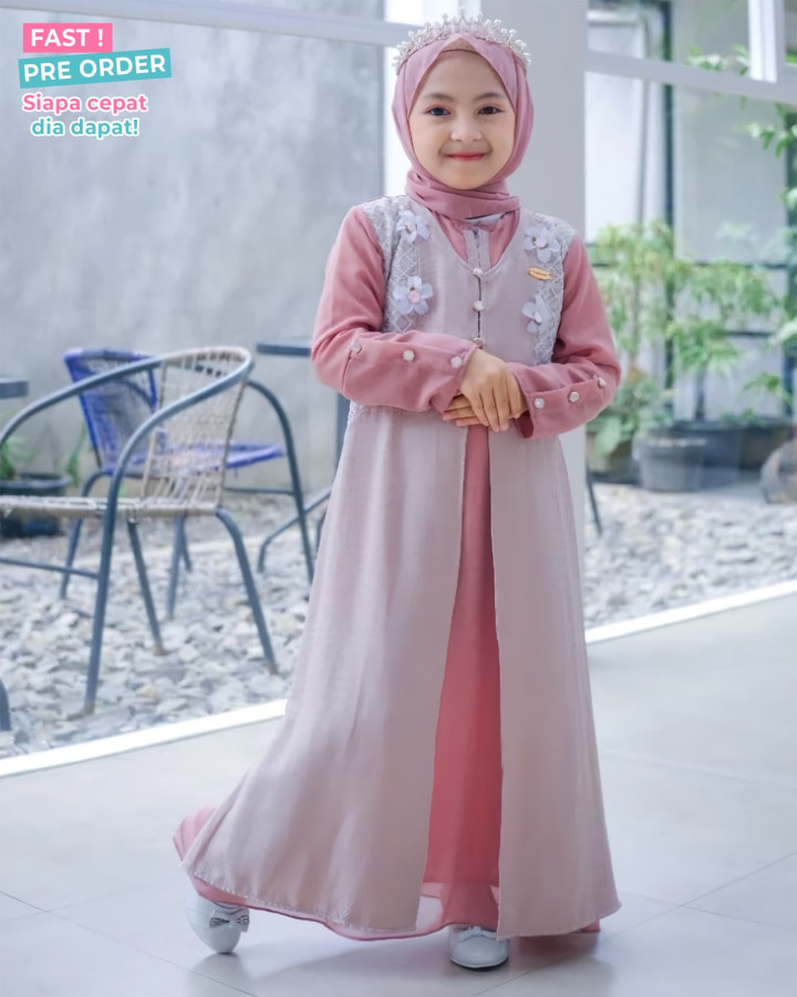 FAST PO ZUNAIRA GAMIS SET KHIMAR