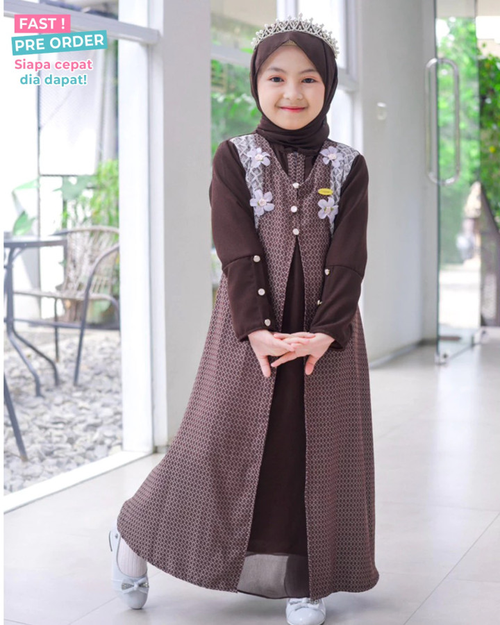 FAST PO ZUNAIRA GAMIS SET KHIMAR