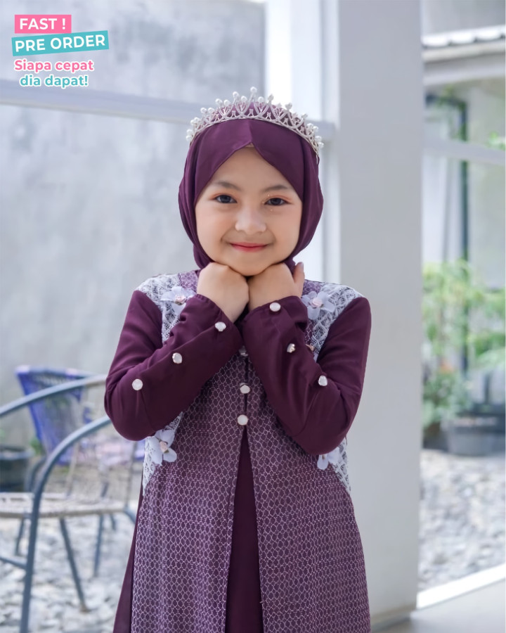 FAST PO ZUNAIRA GAMIS SET KHIMAR