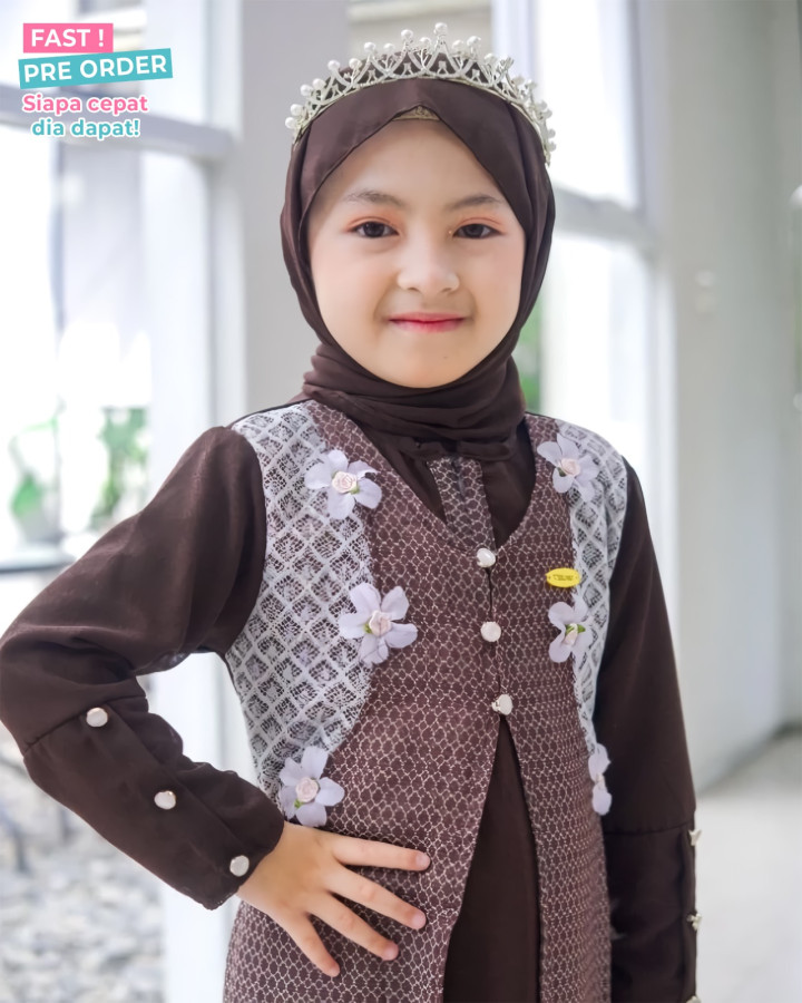 FAST PO ZUNAIRA GAMIS SET KHIMAR