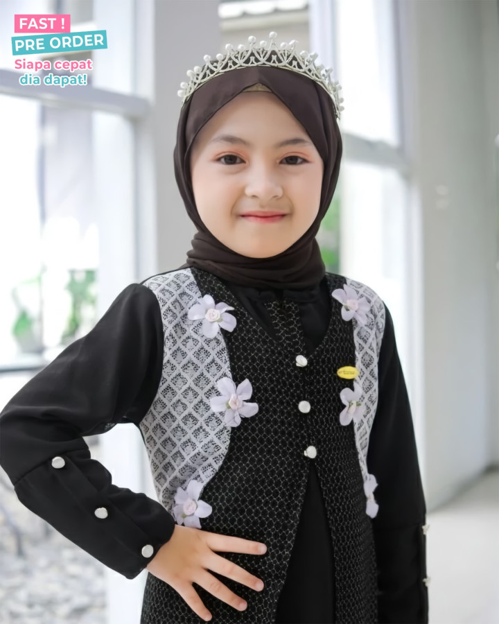 FAST PO ZUNAIRA GAMIS SET KHIMAR