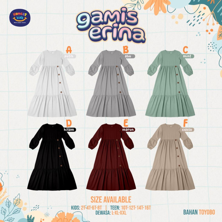 PO GAMIS ERINA BY HONES KIDS