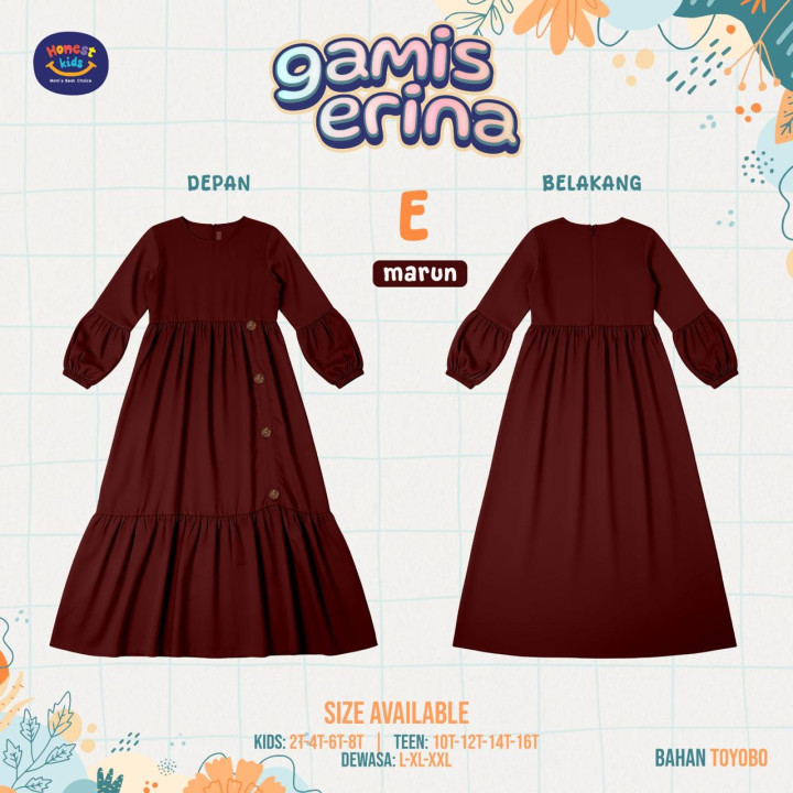 PO GAMIS ERINA BY HONES KIDS